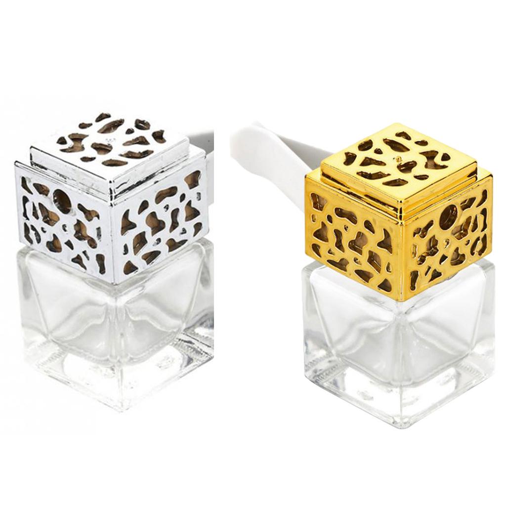 Car Perfume Bottle Essential Oils Air Freshener Interior Ornament Set 2-Set A
