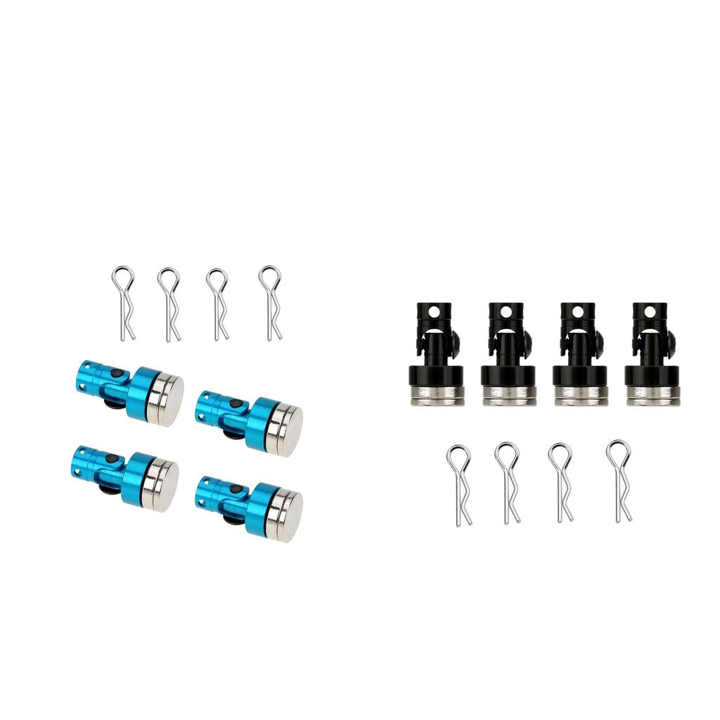 8pcs Magnetic Stealth Body Post Invisible Shell Mount for 1/10 RC Car Parts