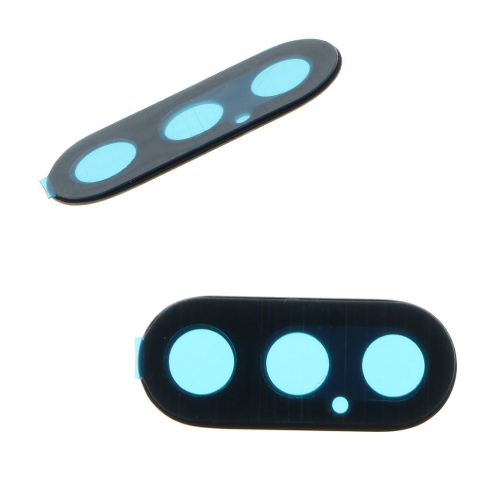 2 Pieces For iPhone X Replacement Phone Back Rear Camera Lens Glass Cover