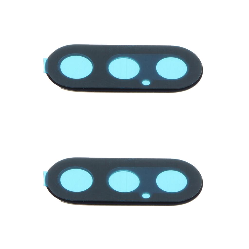 2 Pieces For iPhone X Replacement Phone Back Rear Camera Lens Glass Cover