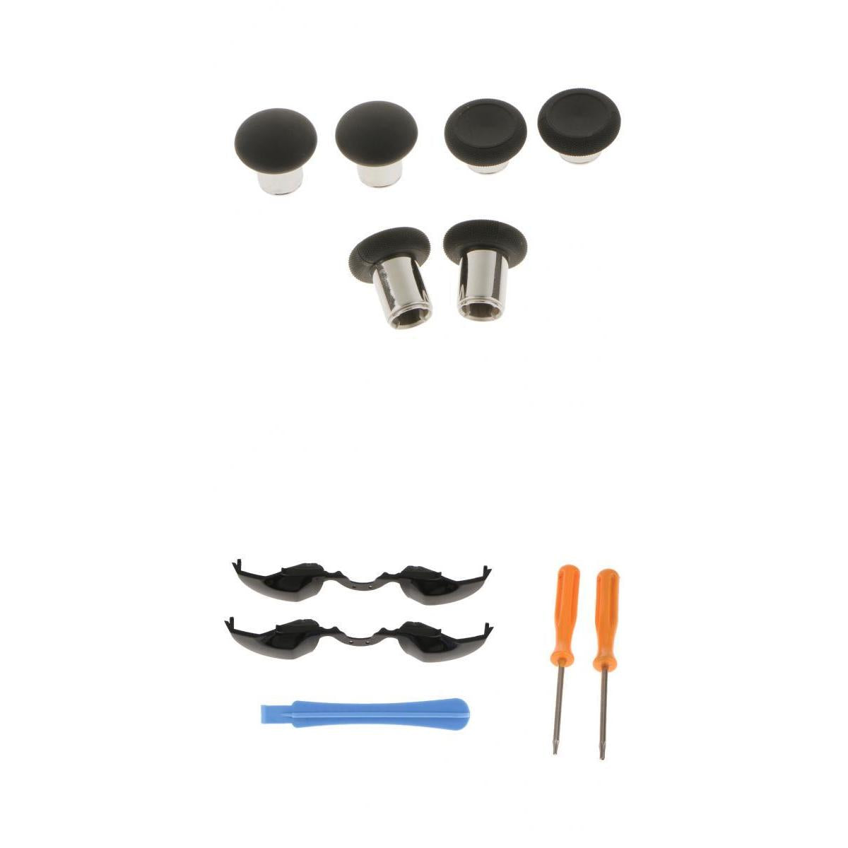 6pcs Swap Thumb Stick Button Cap+2x LB RB Trigger Buttons for One Elite