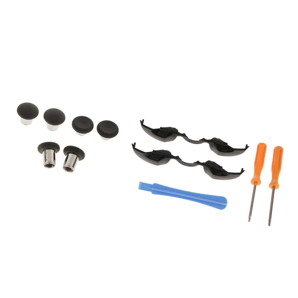 6pcs Swap Thumb Stick Button Cap+2x LB RB Trigger Buttons for One Elite
