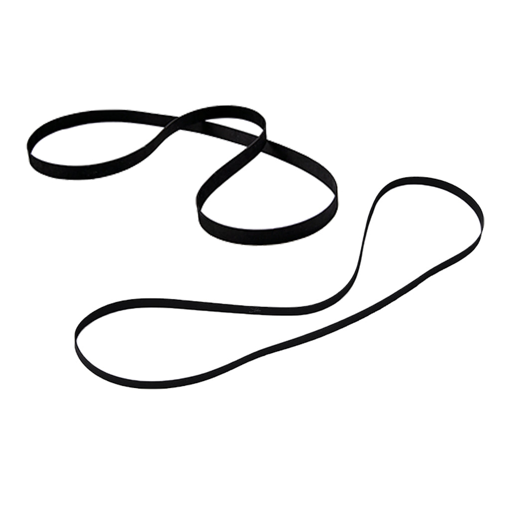 2pcs Phonograph VCR Record Player Disc Drive Belt Turntable Belt 156mm+172mm