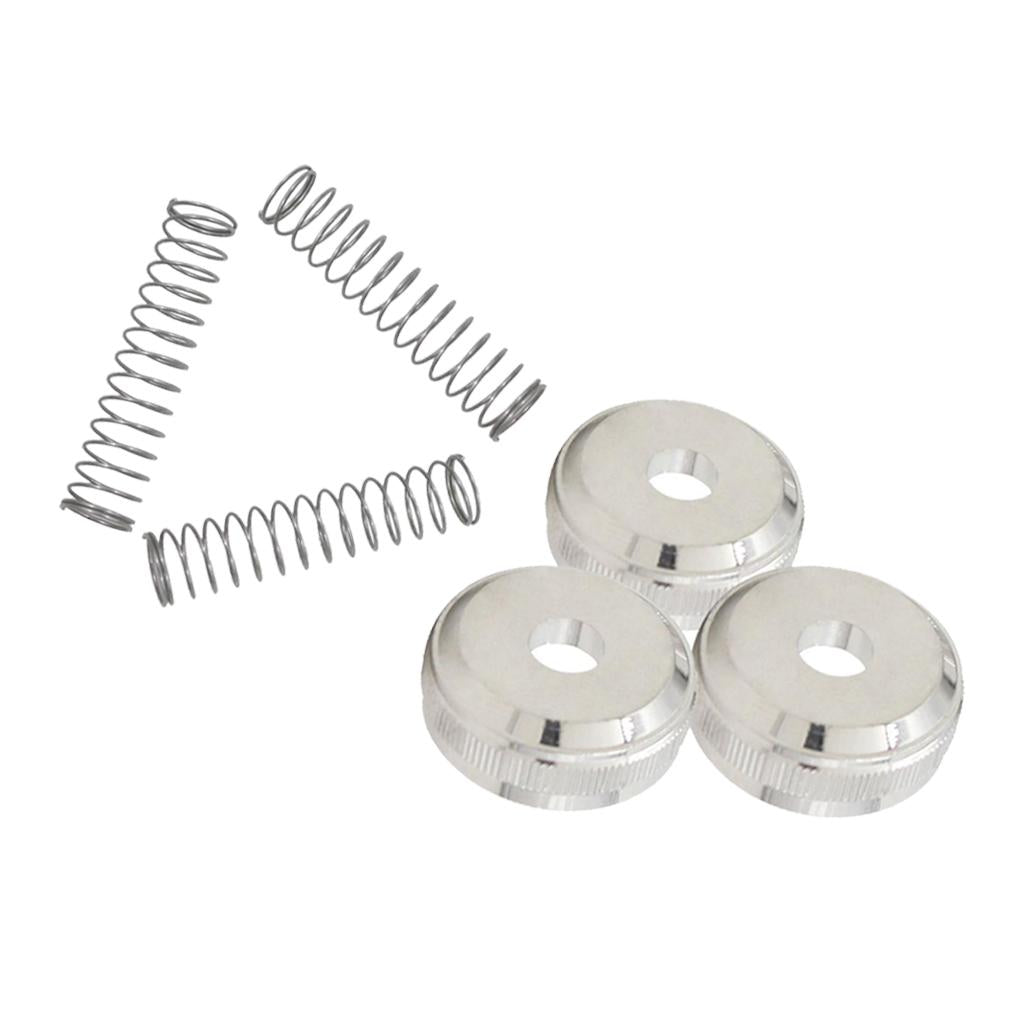 3pcs Trumpet Bottom Screws+3pcs Trumpet Value Piston Spring