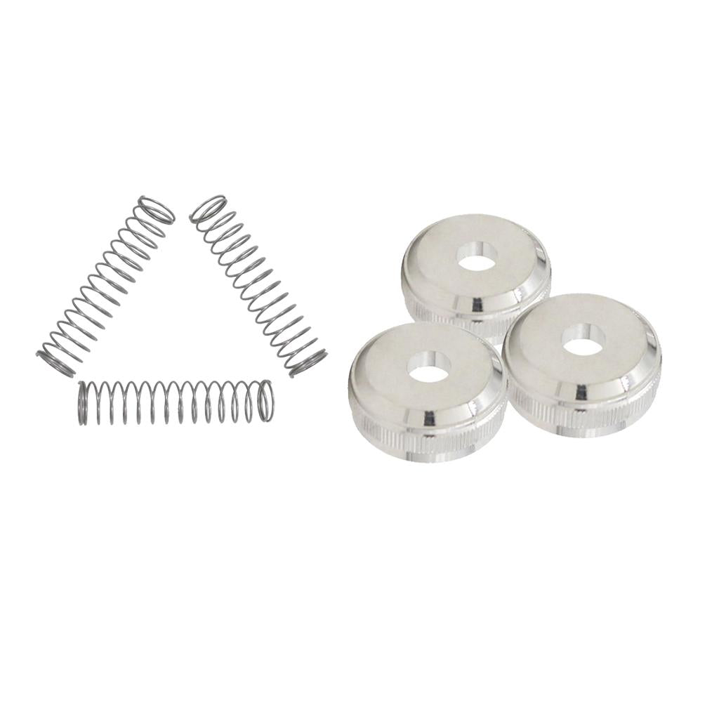 3pcs Trumpet Bottom Screws+3pcs Trumpet Value Piston Spring