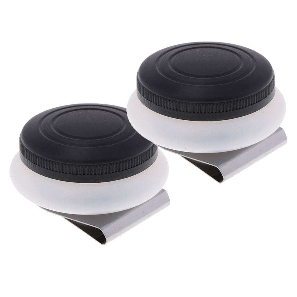 2xArtist Plastic Single Hole Dipper Palette Cup Clip With Lid for Paint Art