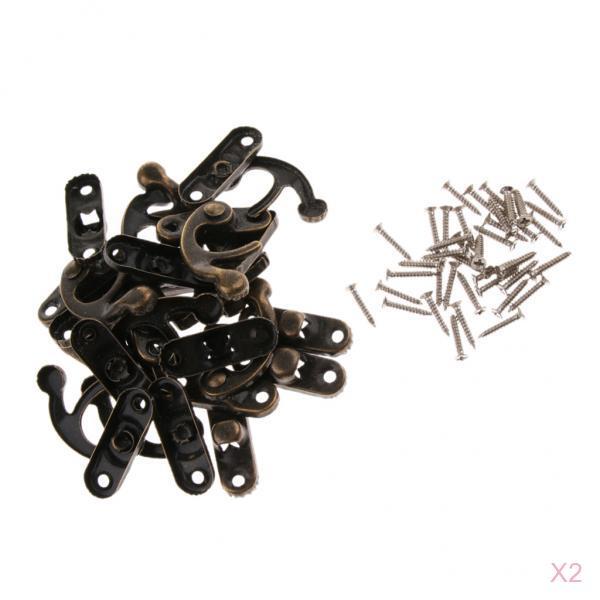 20 Pcs Bird Breeding Box Lock Parrot Cage Fitting Nesting Lock Random Color