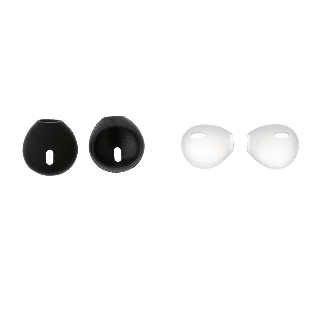 2 Pair Silicone Earbuds Eartips Ear Caps for Apple AirPods iPhone 7 Earpods