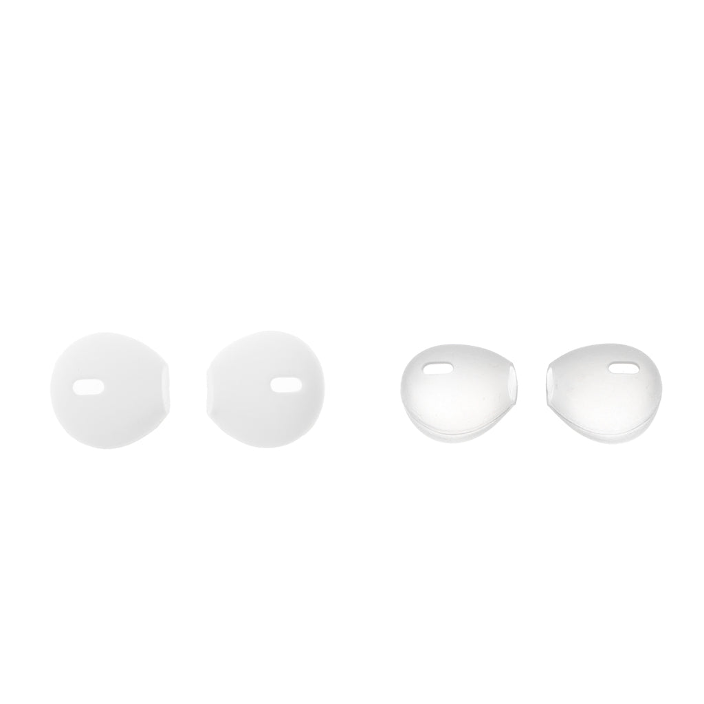 2 Pairs Silicone Earbuds Eartips Ear Cap for Apple AirPods iPhone 7 Earpods