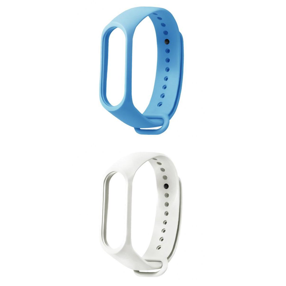 2 Pieces Smart Bracelet Wristband Anti-lost for Mi 3 Band Replacement
