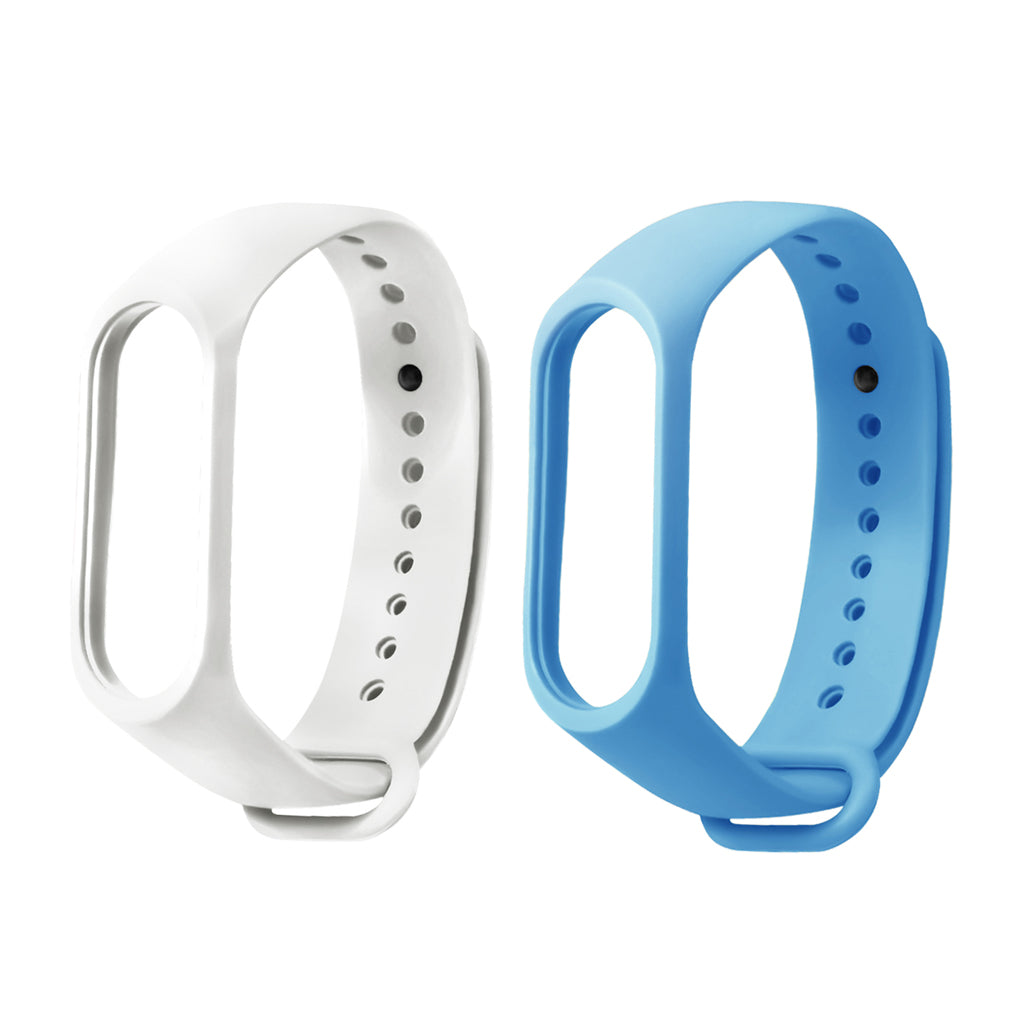 2 Pieces Smart Bracelet Wristband Anti-lost for Mi 3 Band Replacement