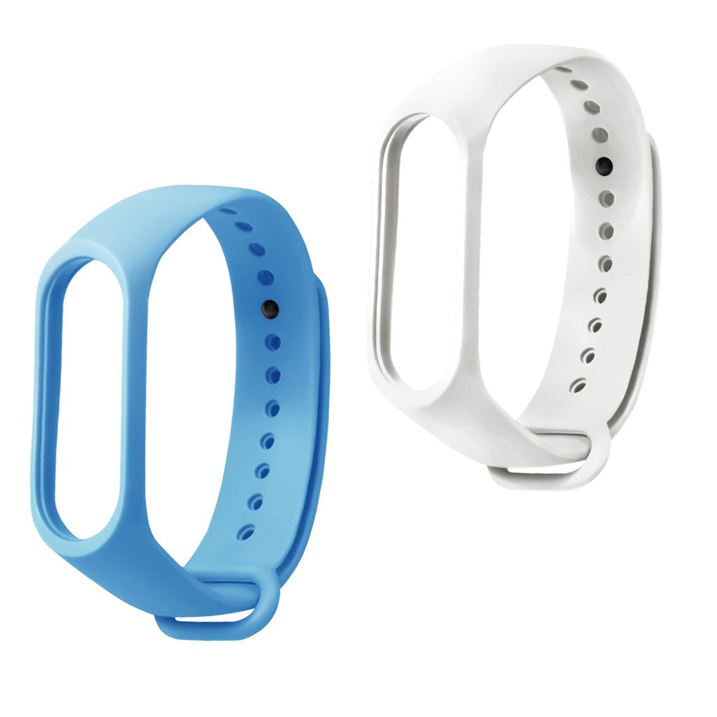 2 Pieces Smart Bracelet Wristband Anti-lost for Mi 3 Band Replacement