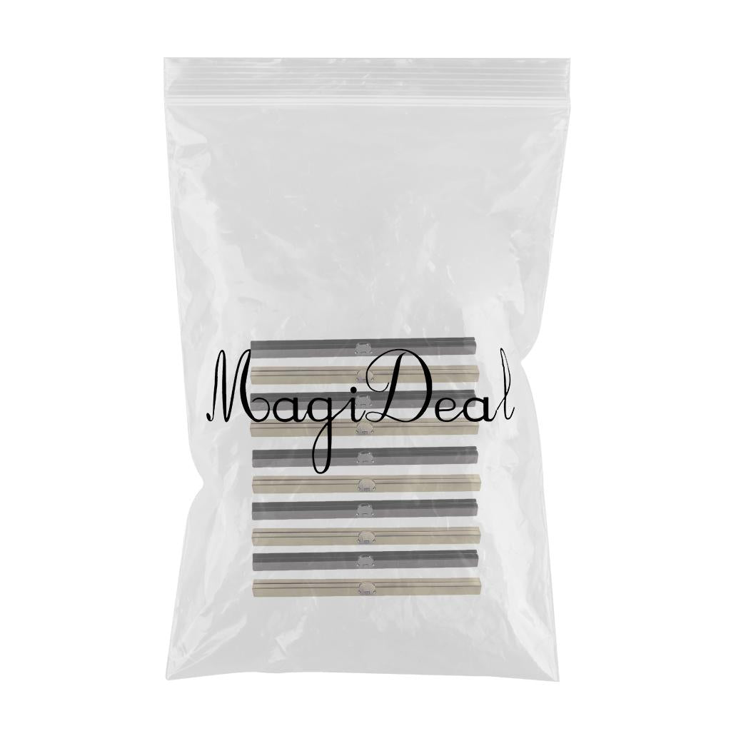 10pcs 19cm Sew in Coin Bag Evening Purse Metal Frame Clasp Fastening