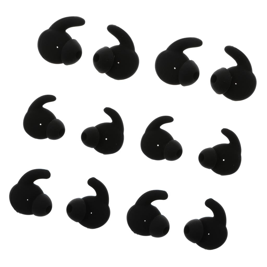 6 Pairs Silicone Earbuds Tips Cover for HUAWEI Honor AM61 Sports Headset