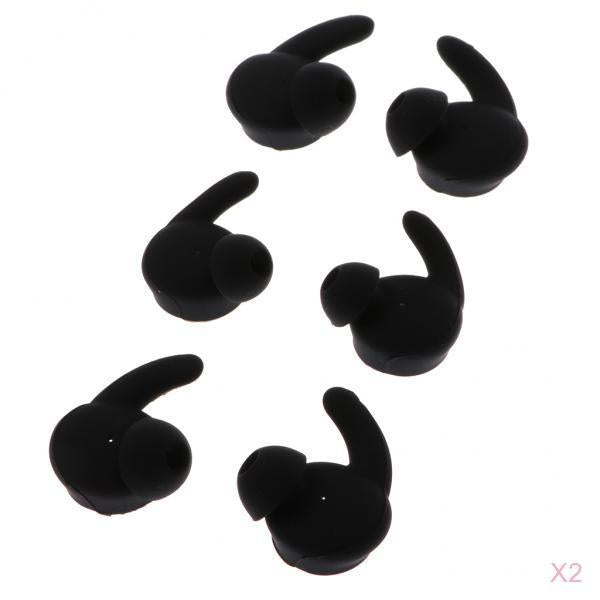6 Pairs Silicone Earbuds Tips Cover for HUAWEI Honor AM61 Sports Headset