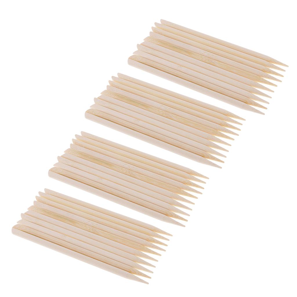 40Packs Multi-Purpose Wooden Stylus Scratchers for Kids Scratch Art Surfaces