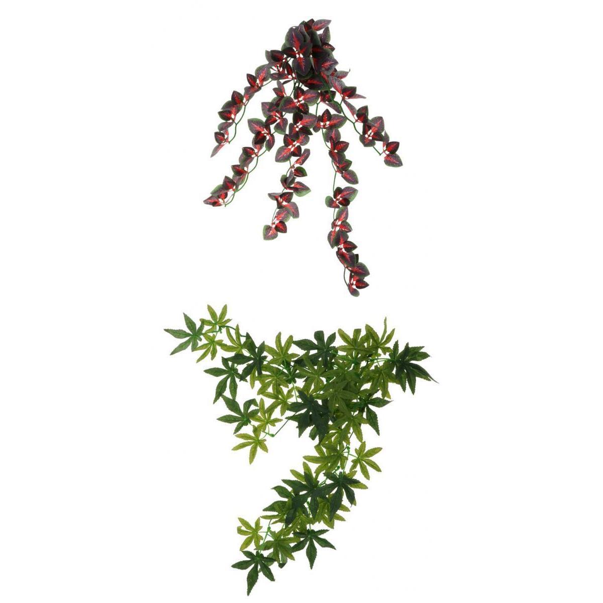 2pcs Bendable Reptiles Vine Jungle Climber Vines Artificial Decor