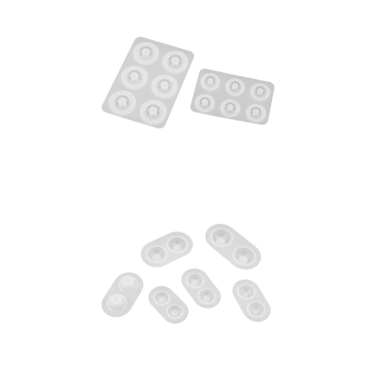 8 Sizes Silicone BJD Doll Eye Mold Beads Molds Resin Casting DIY Molds Base