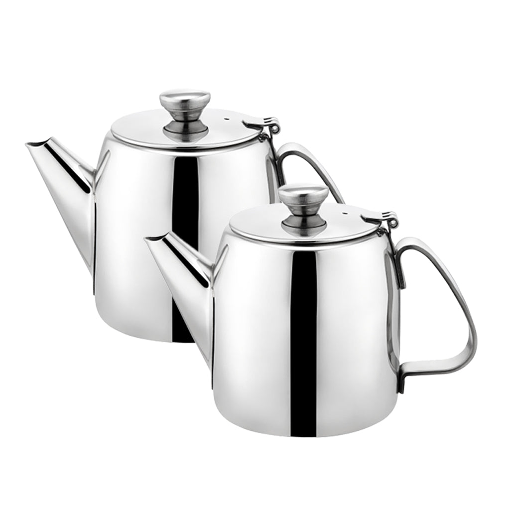 2 Stainless Steel Cold Water Coffee Pot Teapot Jug Kettle Pitcher 500ml