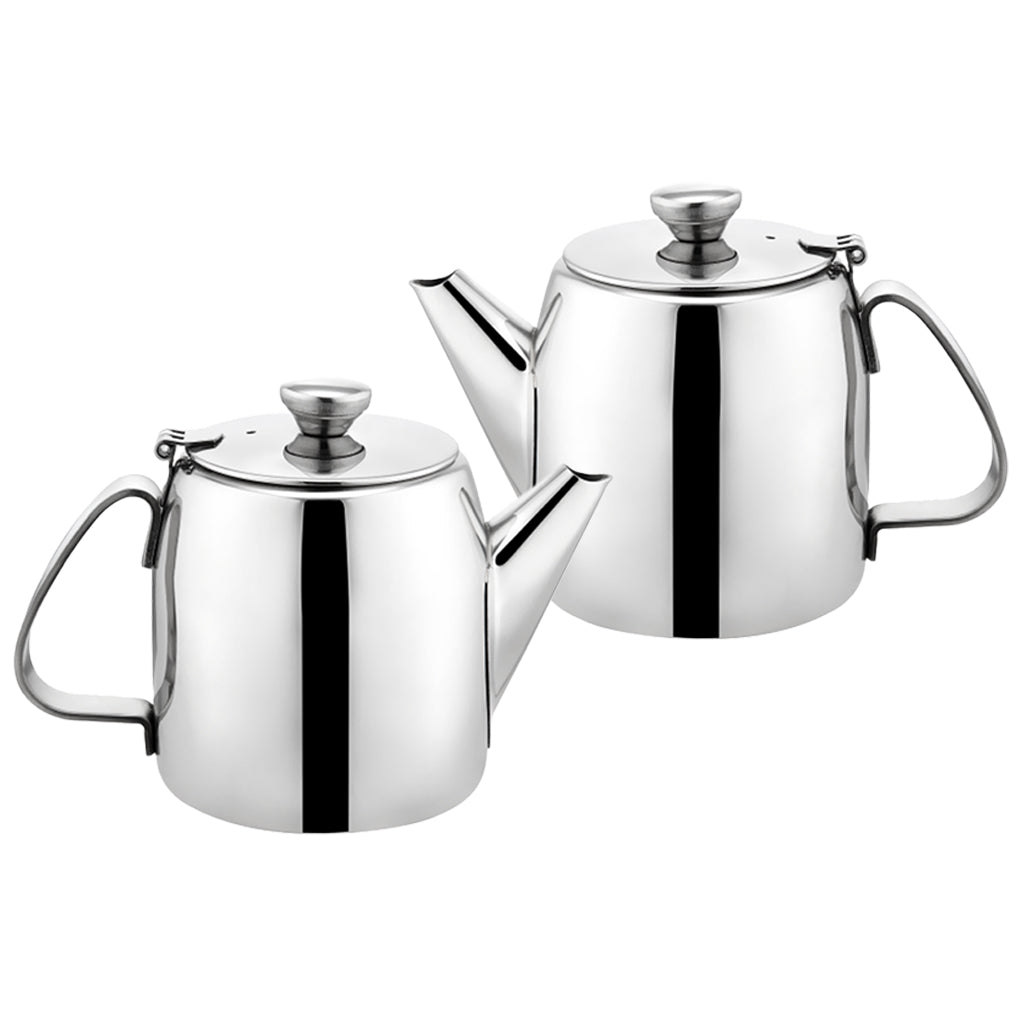 2 Stainless Steel Cold Water Coffee Pot Teapot Jug Kettle Pitcher 500ml