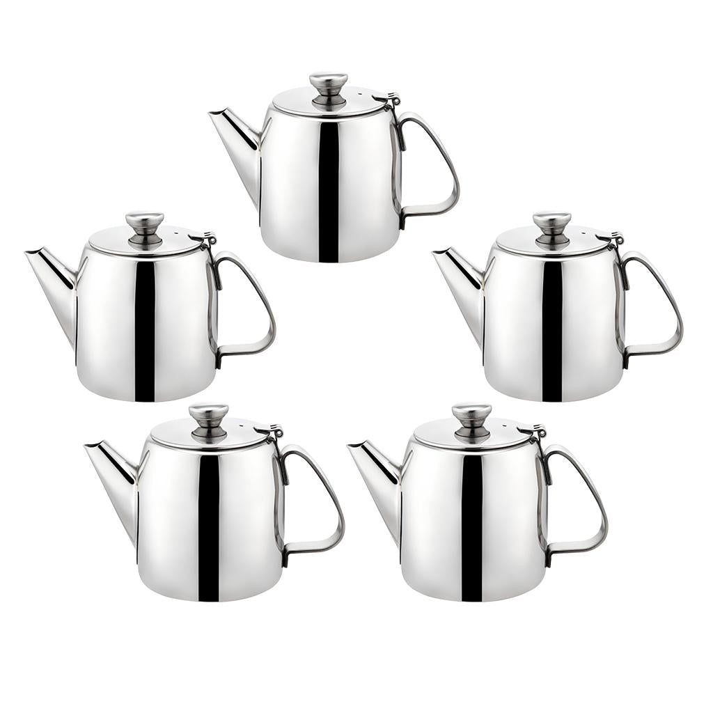 5 Stainless Steel Cold Water Coffee Pot Teapot Jug Kettle Pitcher 500ml