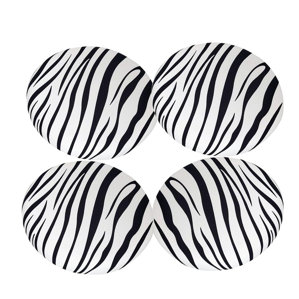 4xFashionable Bar Stool Cover Round Lift Chair Seat Sleeve Salon Style_12