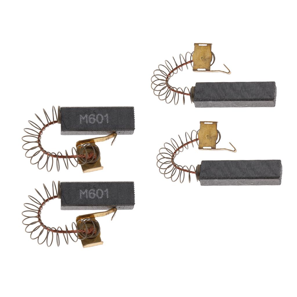 2 Pair Carbon Brushes For Electric Motors Replacement