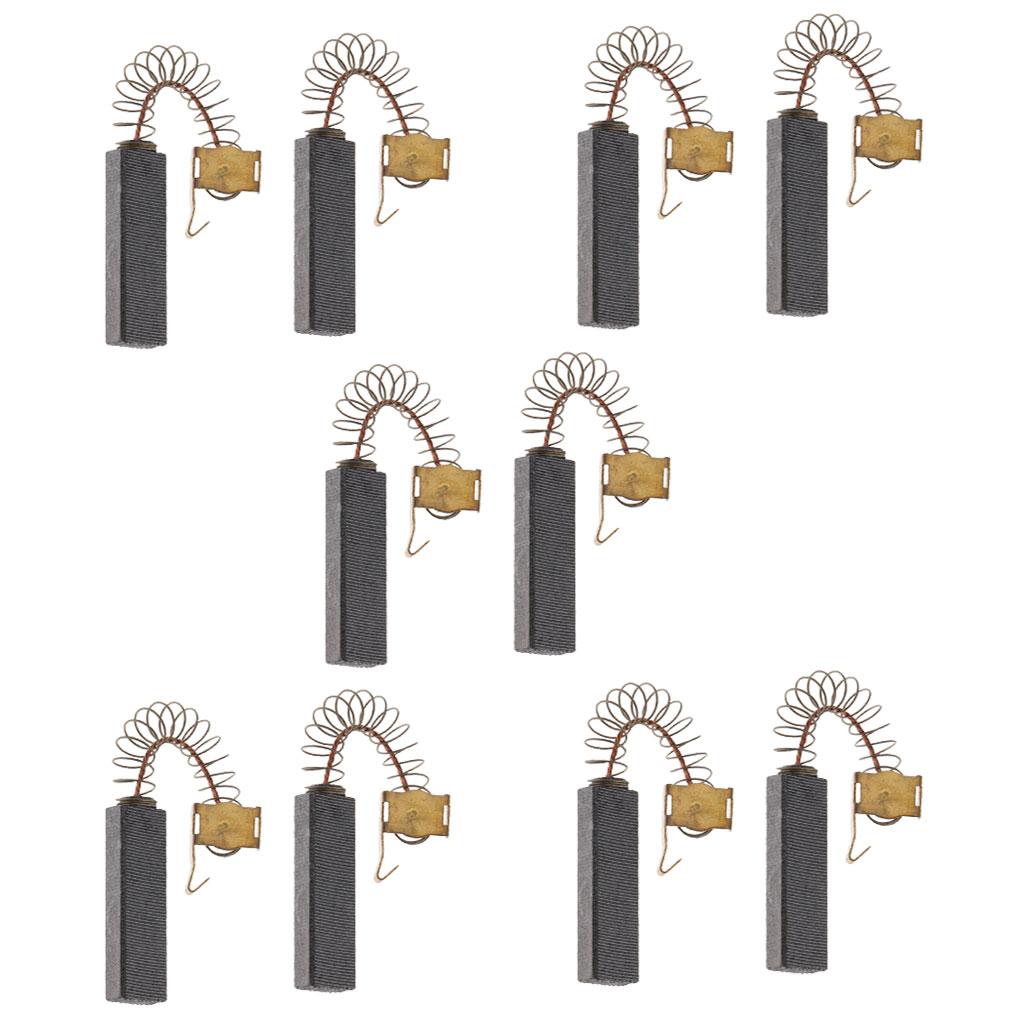 10x Replacement Motors Carbon Brushes For Hairdryer Pet Hair Dryer 40mm
