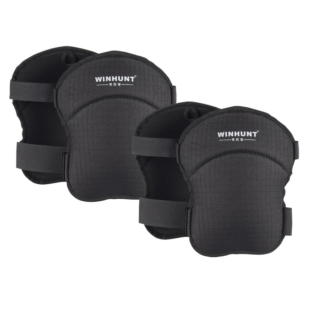 2x Professional Construction Knee Pad Adjustable Oxford Cloth Knee Protector