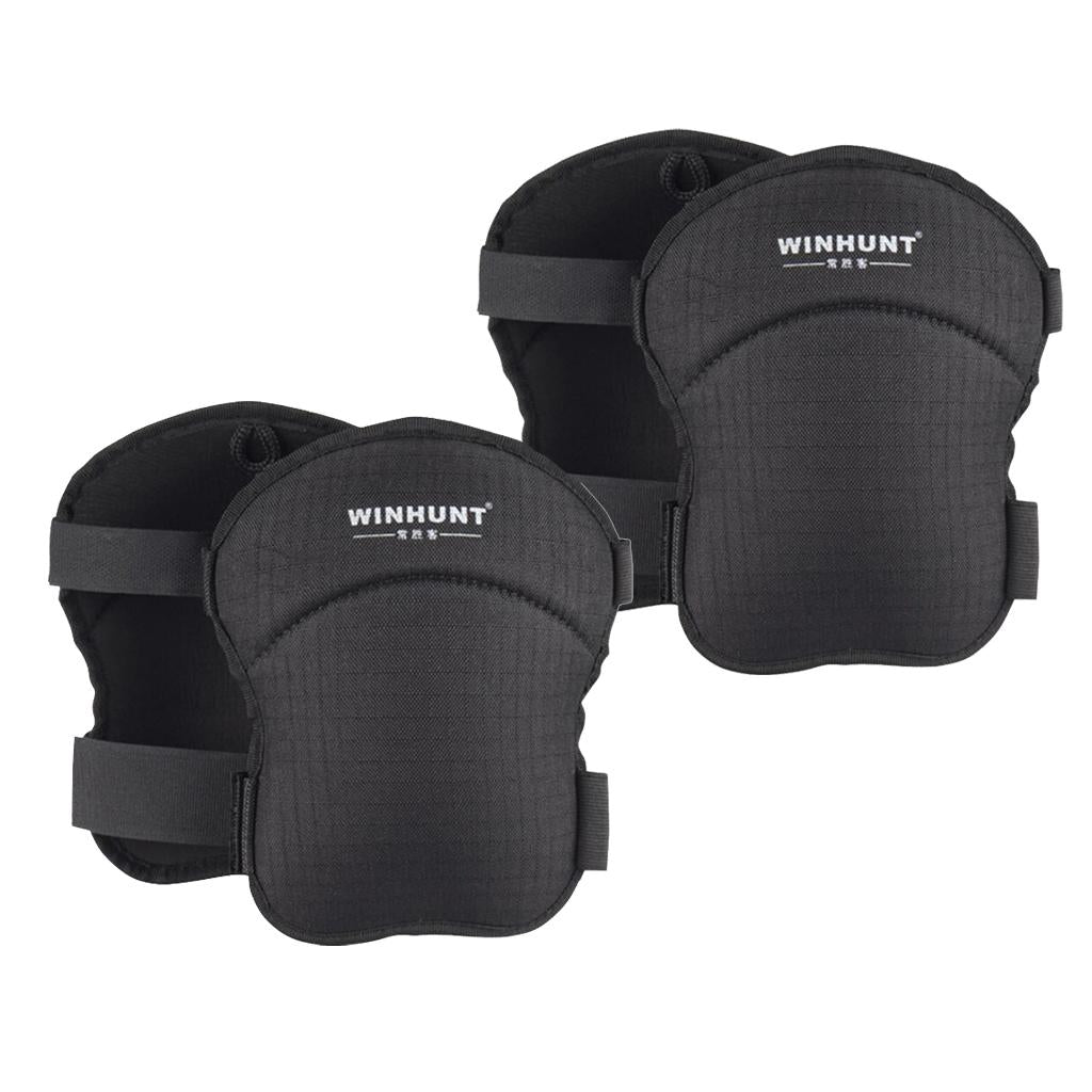 2x Professional Construction Knee Pad Adjustable Oxford Cloth Knee Protector