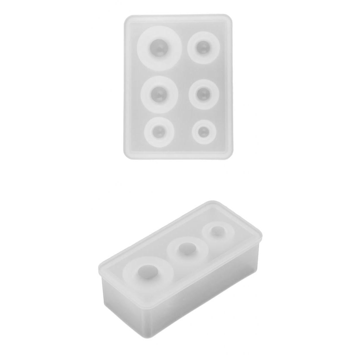 2 Sizes Silicone Mold Craft DIY Jewelry Making Ball Resin Art Ornament Mould