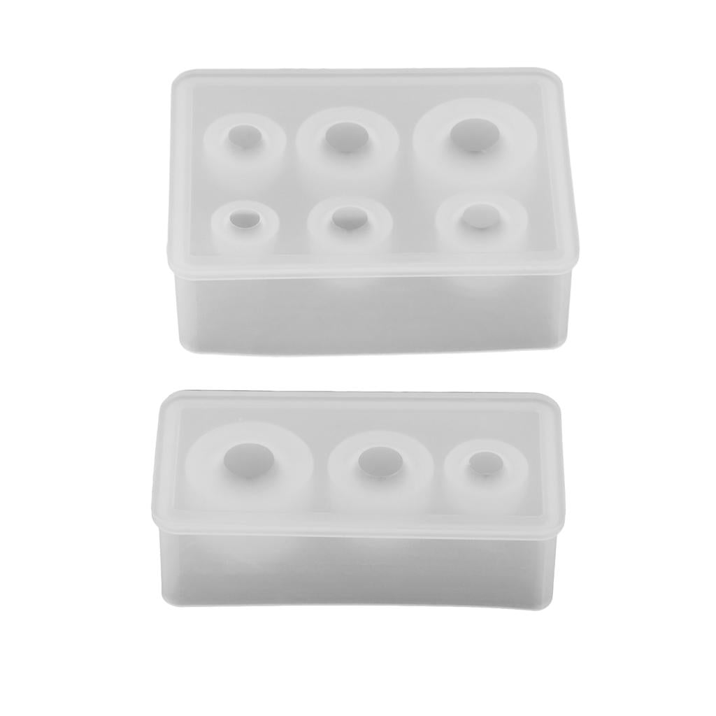 2 Sizes Silicone Mold Craft DIY Jewelry Making Ball Resin Art Ornament Mould