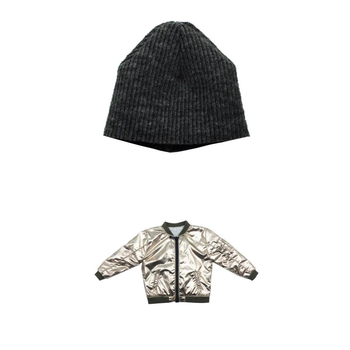 1/6 Scale Men Jacket Coat Clothing &Cap Hat for 12'' Male Action Figure Body