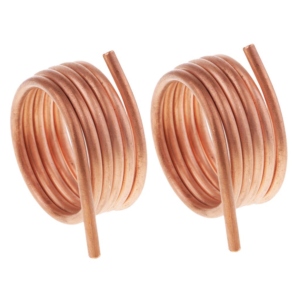 2pcs RC Boat Brush Motor Water Cooling Jacket Copper Ring for 540 550 Motor