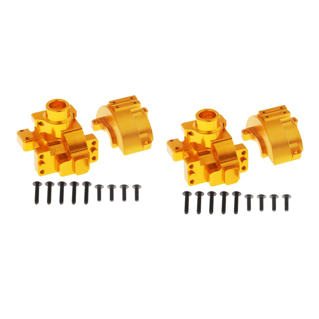 2Piece 102075 (02051) Aluminum Gear Box Upgrade for HSP 94111 94123 RC Buggy