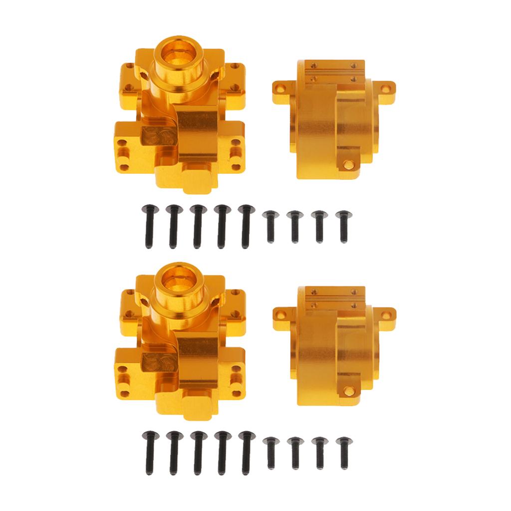 2Piece 102075 (02051) Aluminum Gear Box Upgrade for HSP 94111 94123 RC Buggy