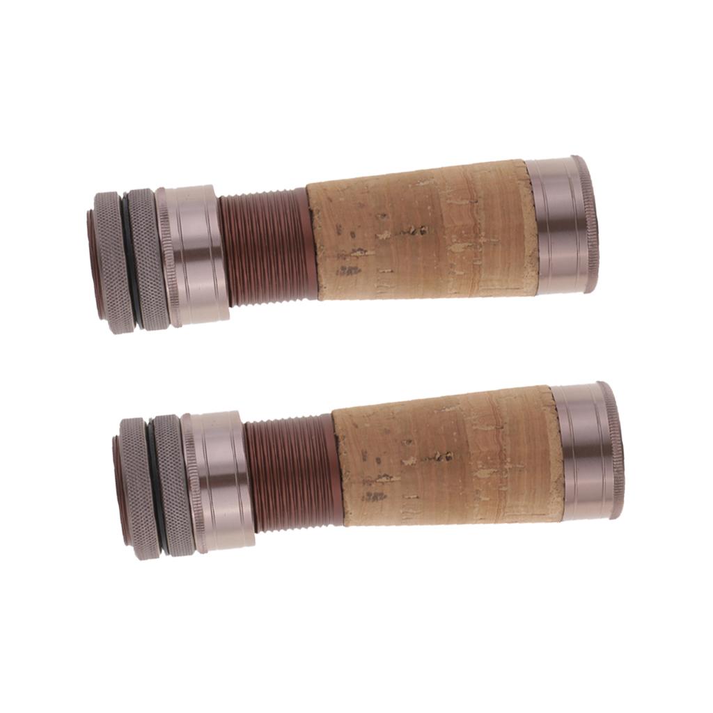 2pcs Wooden Classic Design Lightweight Fishing Reel Seat Casting Reel Seats
