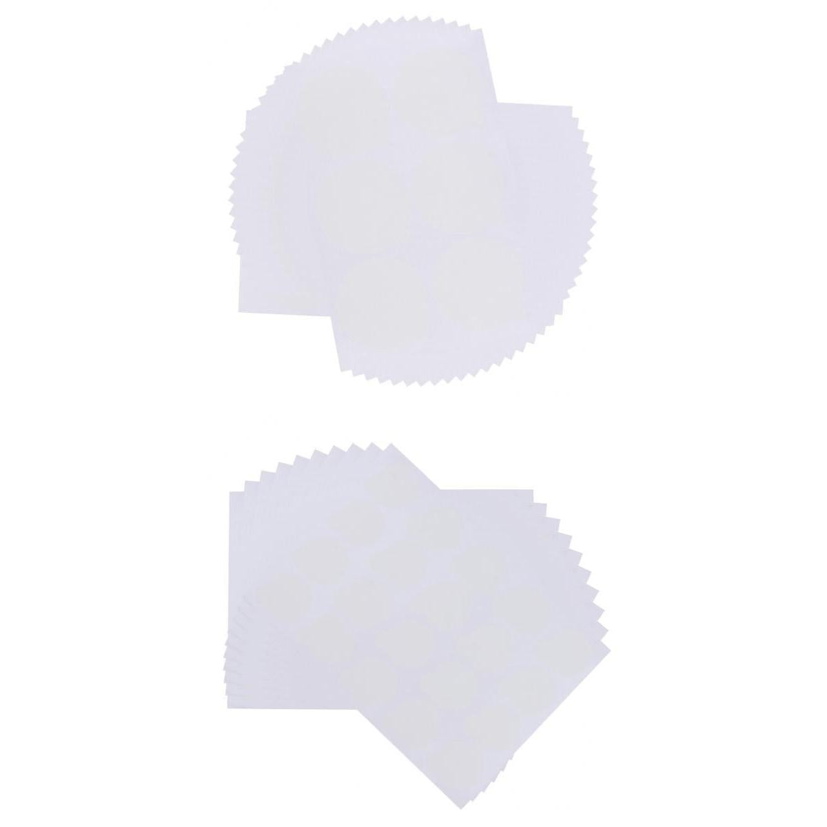 4Pcs Disposable Eyelash Extension Safe Adhesive Holder Pallet Sticker Pads