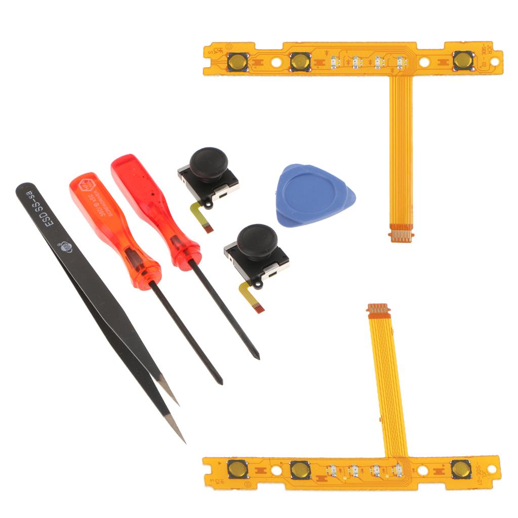 2x 3D L/R Analog Stick + SL SR Button Flex Cable for Nintendo Switch Joy-con