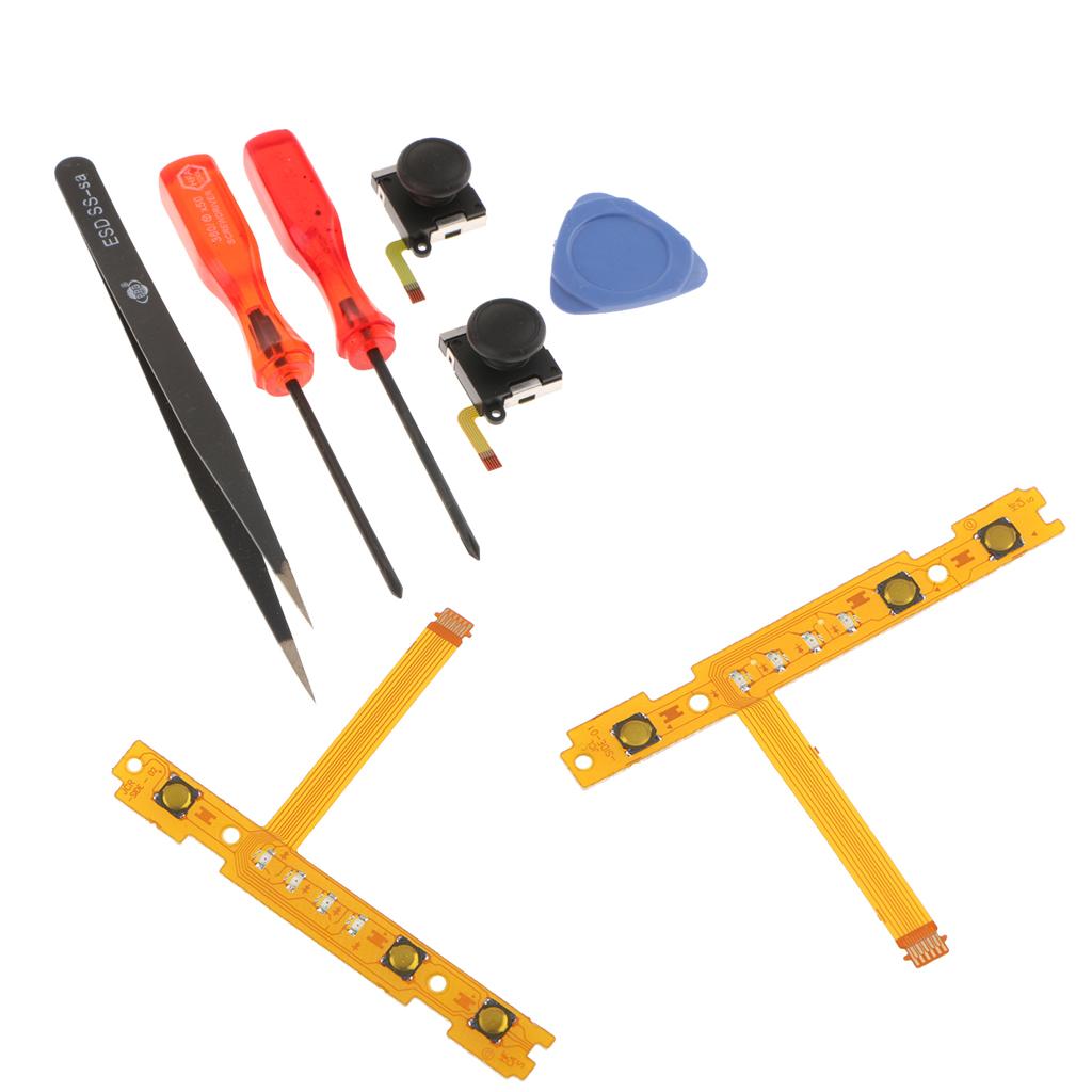 2x 3D L/R Analog Stick + SL SR Button Flex Cable for Nintendo Switch Joy-con
