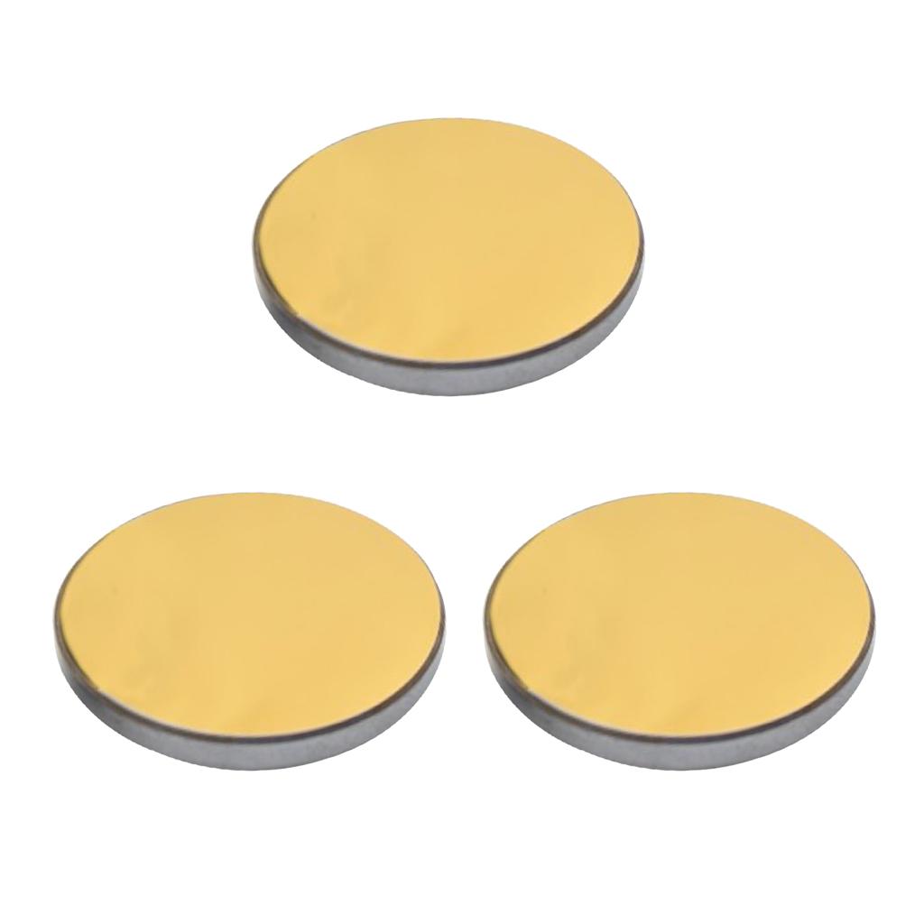 3x Gold Coated Si Reflection Mirror for CO2 Laser Engraving Cutter 20mm
