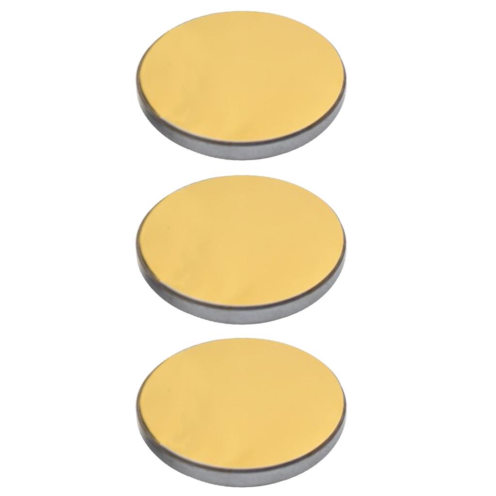 3x Gold Coated Si Reflection Mirror for CO2 Laser Engraving Cutter 20mm
