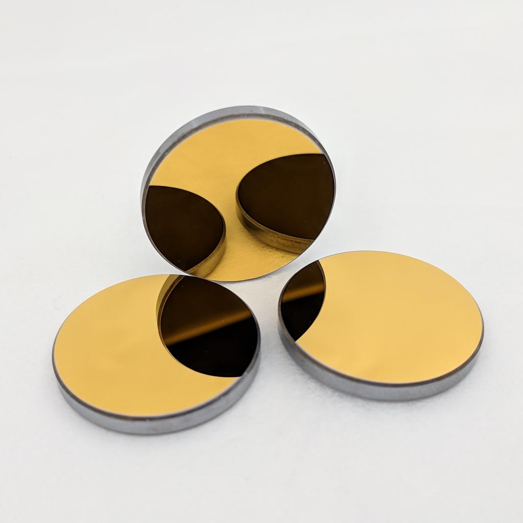 3x Gold Coated Si Reflection Mirror for CO2 Laser Engraving Cutter 20mm