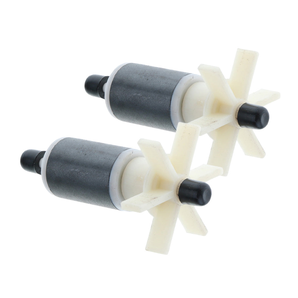 2 Pcs Professional Replacement Rotor Aquarium Canister Filter Spare Rotor