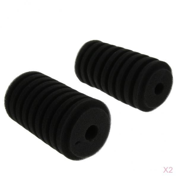 4pcs Cylinder Filter Foam Sponge Aquarium Fish Tank Water Filter Sponge M