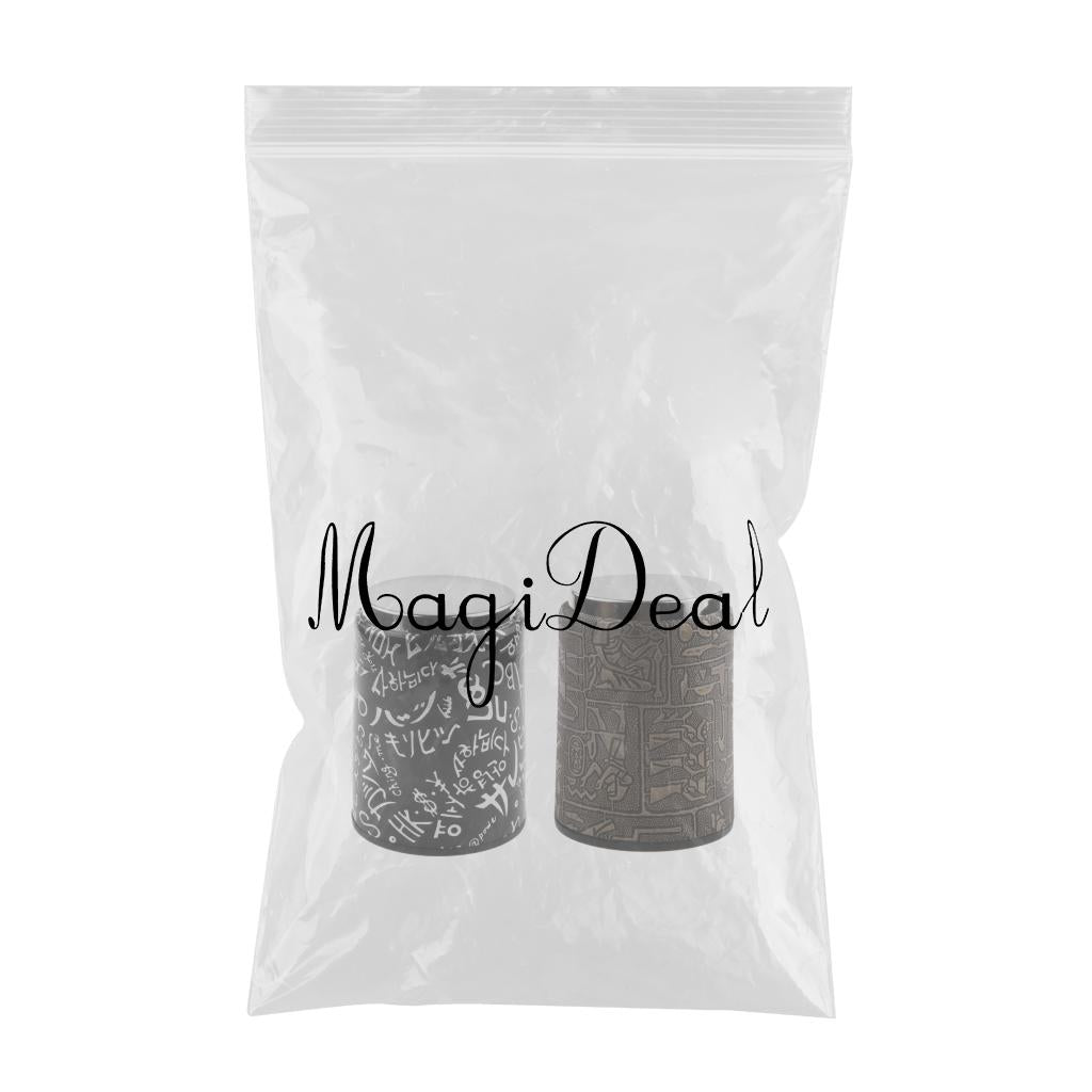 2 Pieces Fashion Dice Cup Shaker