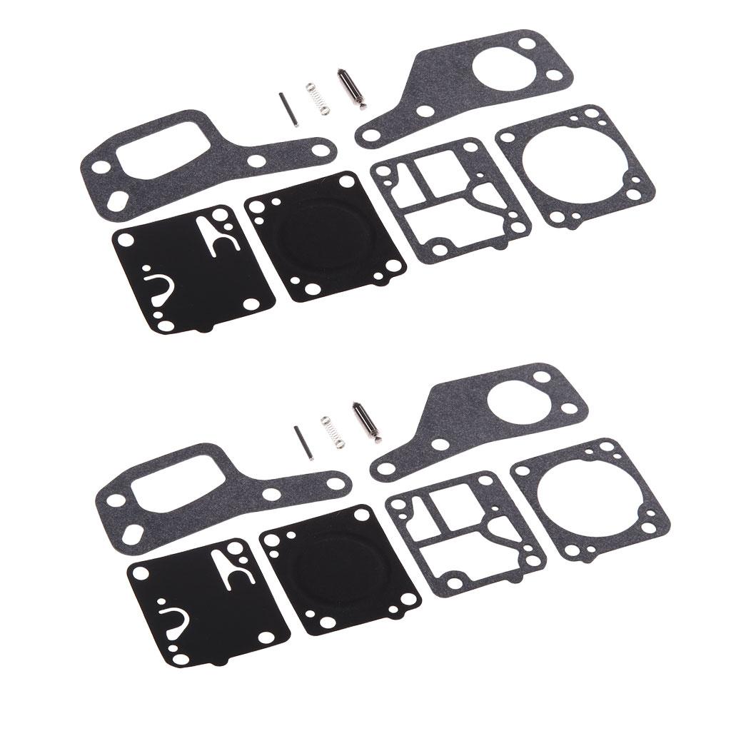 2 x Zama M1M7 RB19 Carb Kit McCulloch Chainsaw Mini Mac 110 120 130 140 Carb