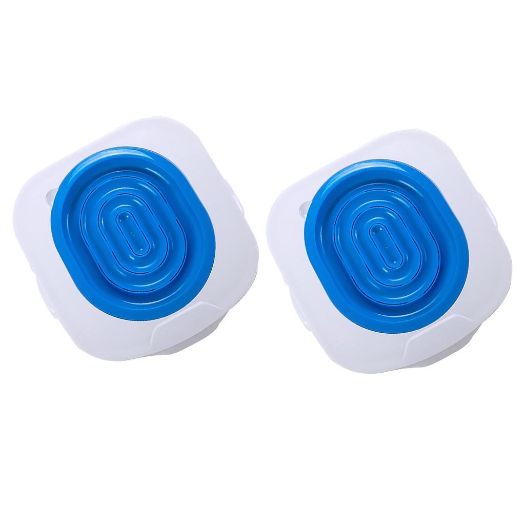 2 YT-8 Pet Cat Toilet Seat Training System Teach Your Cat to Use the Toilet