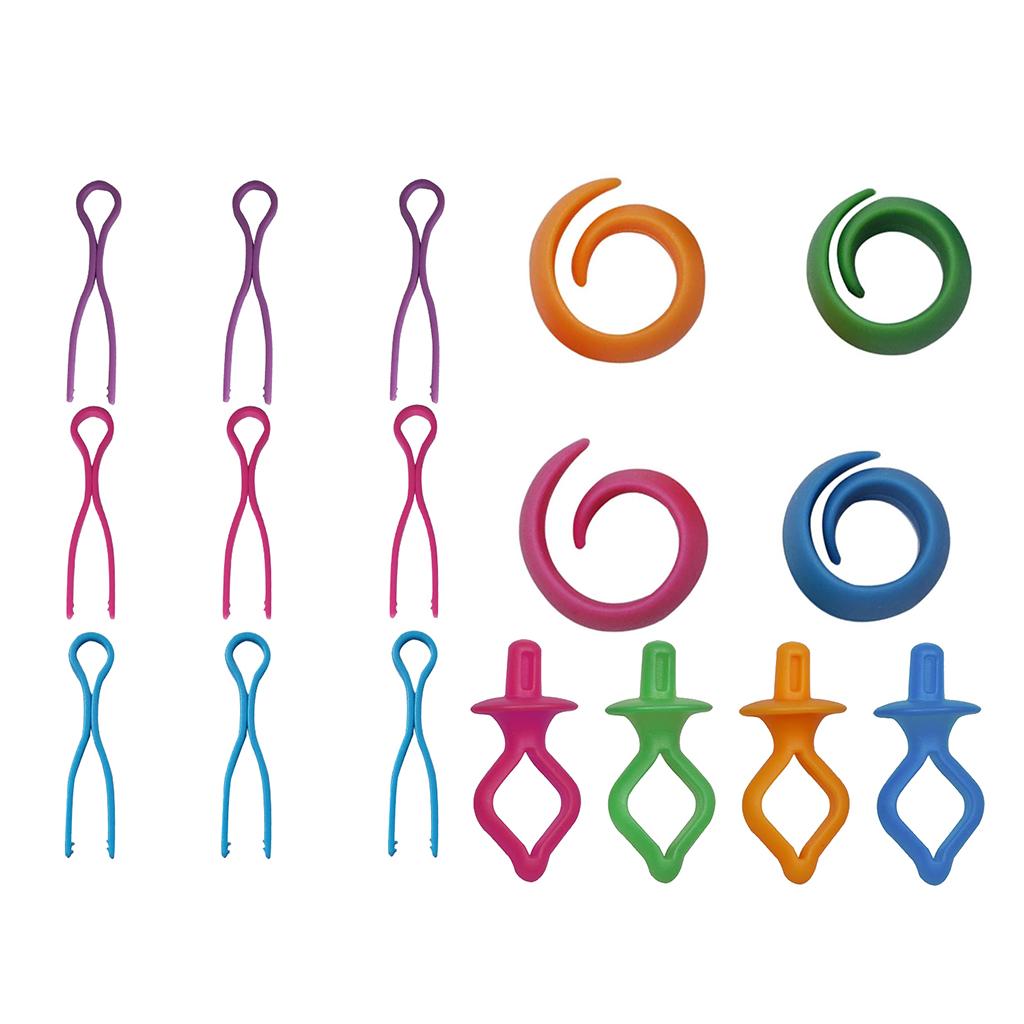 130pcs Mixed Bobbin Thread Holders Bobbin Buddies Spool Huggers Sewing Tools