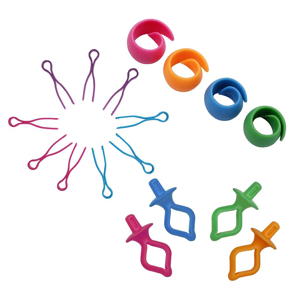 130pcs Mixed Bobbin Thread Holders Bobbin Buddies Spool Huggers Sewing Tools